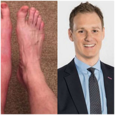 Dan Walker Feet (3 photos)