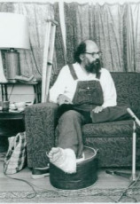 Allen Ginsberg Feet (4 photos)
