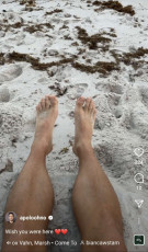 Apolo Ohno Feet (2 photos)