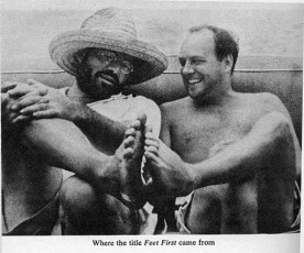 Ernest Hemingway Feet (2 photos)