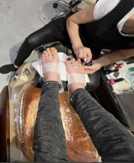 Norman Reedus Feet (2 images)
