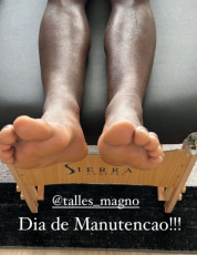 Talles Magno Feet (6 pics)