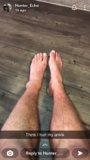 Hunter Ecimovic Feet (17 photos)