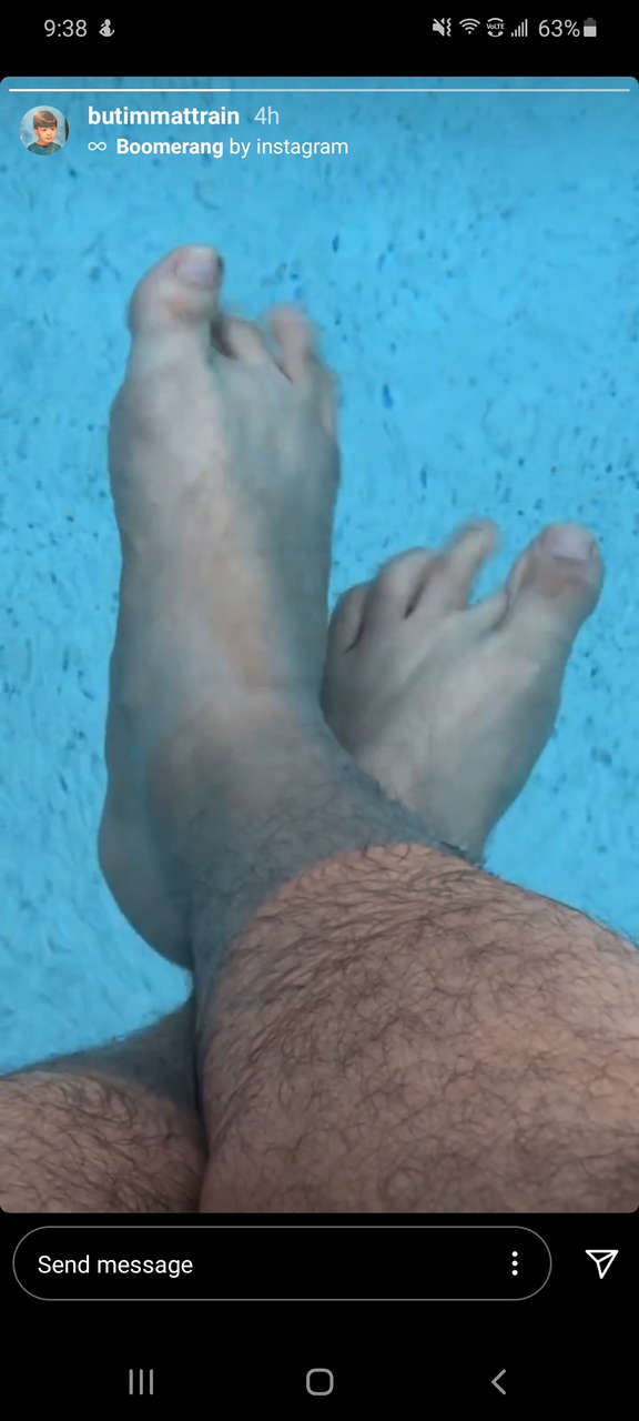 Matt Rain Feet