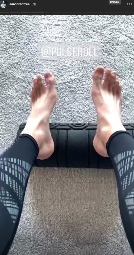 Aaron Renfree Feet