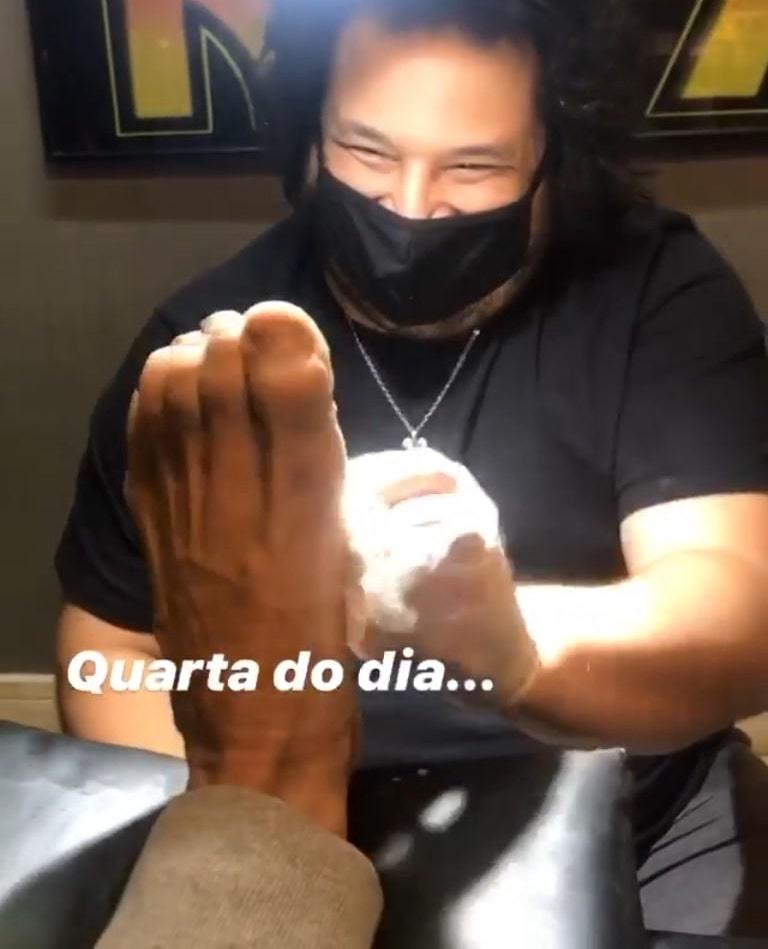 Allan Souza Lima Feet