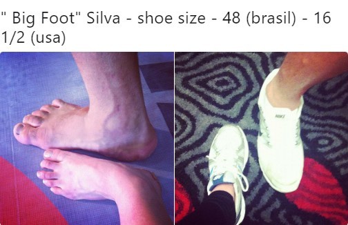 Antonio Silva Feet