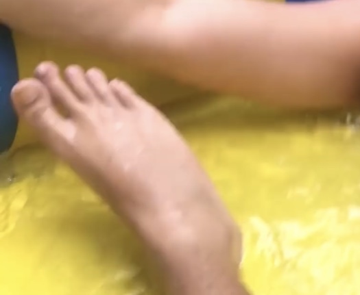 Brandon Temasfieldt Feet