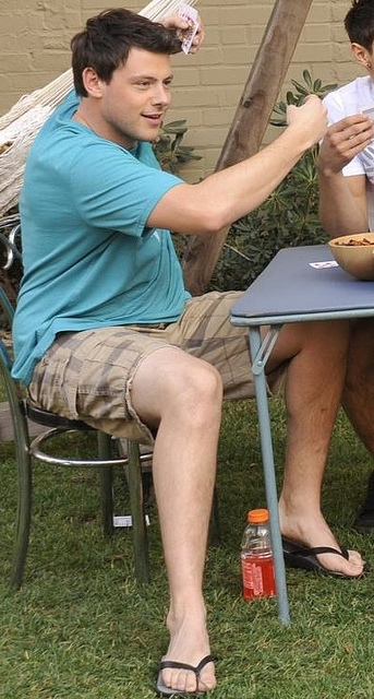 Cory Monteith Feet