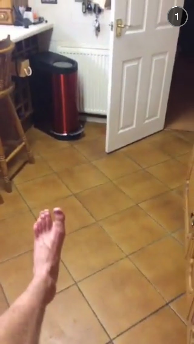 Giles Potter Feet