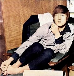 John Lennon Feet