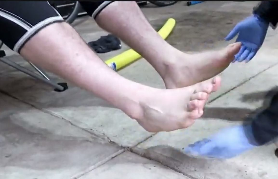 Kevin Strahle Feet