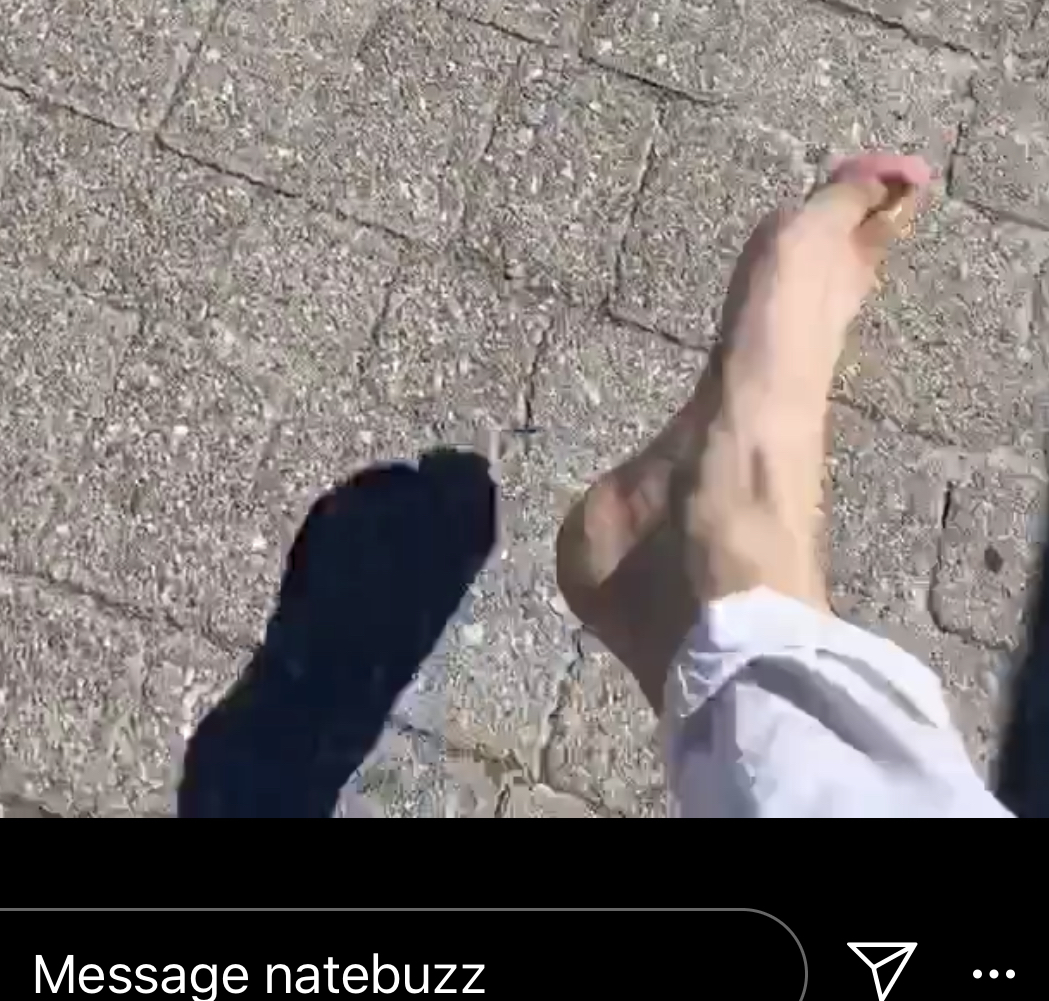 Nathaniel Buzolic Feet