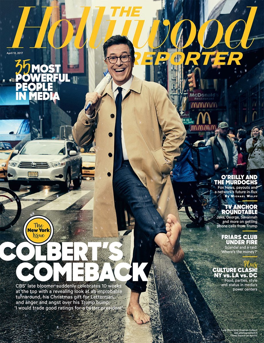 Stephen Colbert Feet