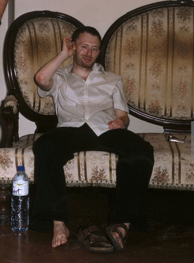 Thom Yorke Feet
