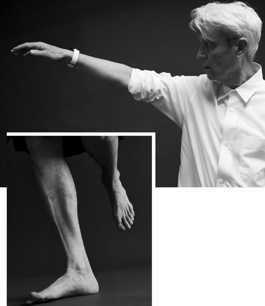 David Byrne Feet
