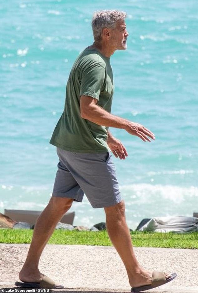 George Clooney Feet