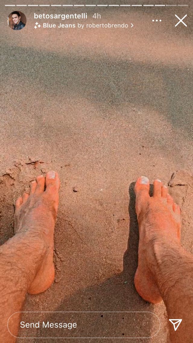 Roberto Sargentelli Feet