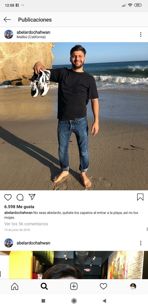 Abelardo Chahwan Feet