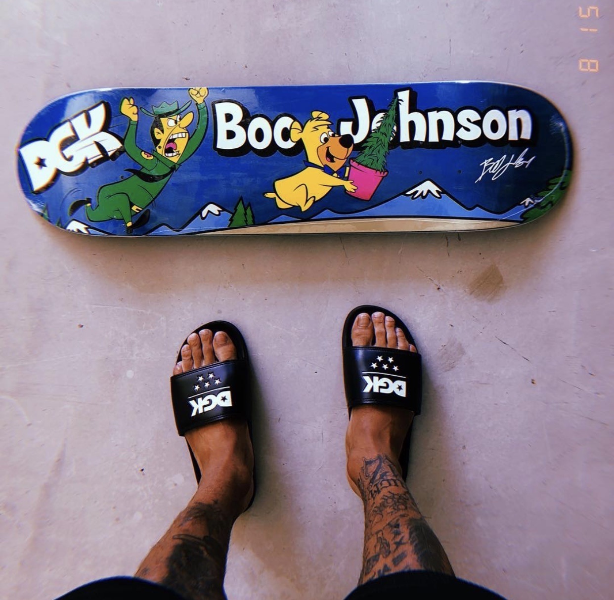 Boo Johnson Feet