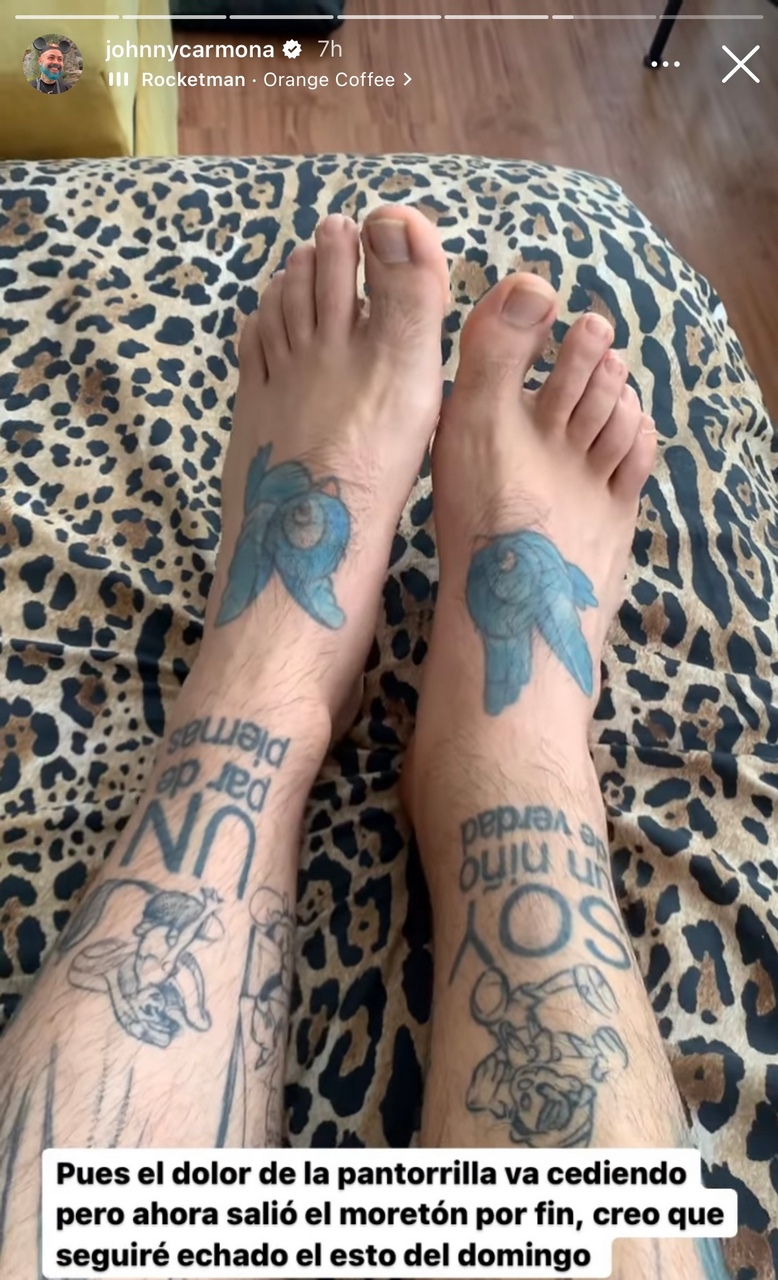 Johnny Carmona Feet