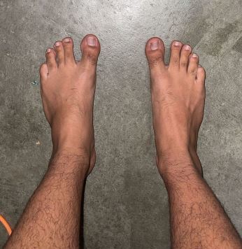 Joshua Hamilton Feet