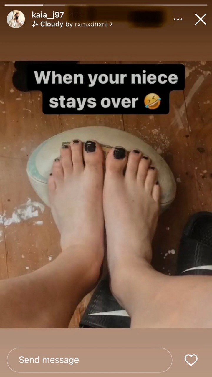 Kaia Jordan Feet