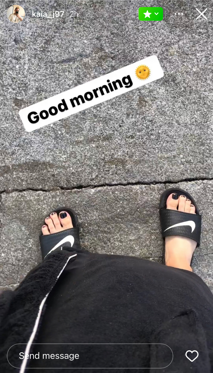 Kaia Jordan Feet